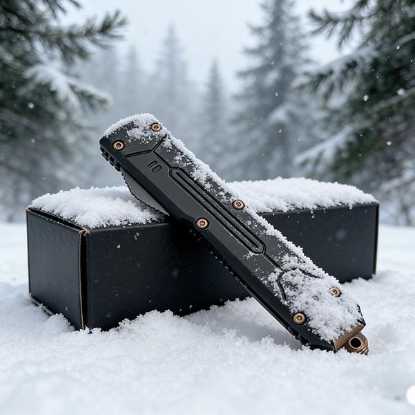 KS9000 Folding Fruit Knife, Portable Stainless Steel Kitchen Tool, Compact & Durable, Sharp Paring Knife for Home & BBQ Use Block