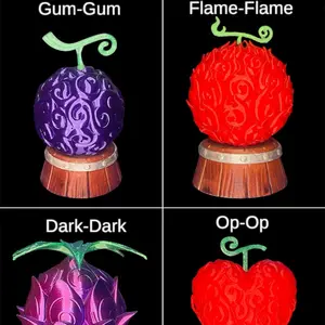 3D Printed Devil Fruits