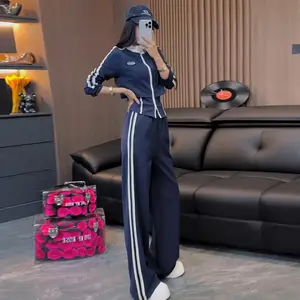 Women's Casual Sportswear Set SpringAutumn Stylish Design