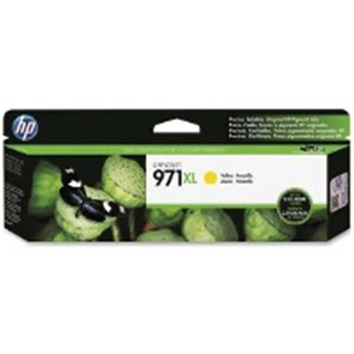 Hewlett-Packard Officejet Pro X451 High-Yield Yellow Inkjet Printer Cartridge - 971Xl, 6,600 Pages Capacity, Replacement Ink Cartridges, Replacement Cartridges