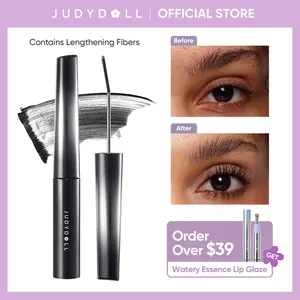 JUDYDOLL PRO 3D Curling Eyelash Iron Mascara, Curling Effect, Long-Lasting Wear, Volumizing Formula, Easy Application, Smudge-Proof, Water-Resistant, Makeup, Cosmetics, Party, Holiday Gift, Spring Gift, Refresh Look