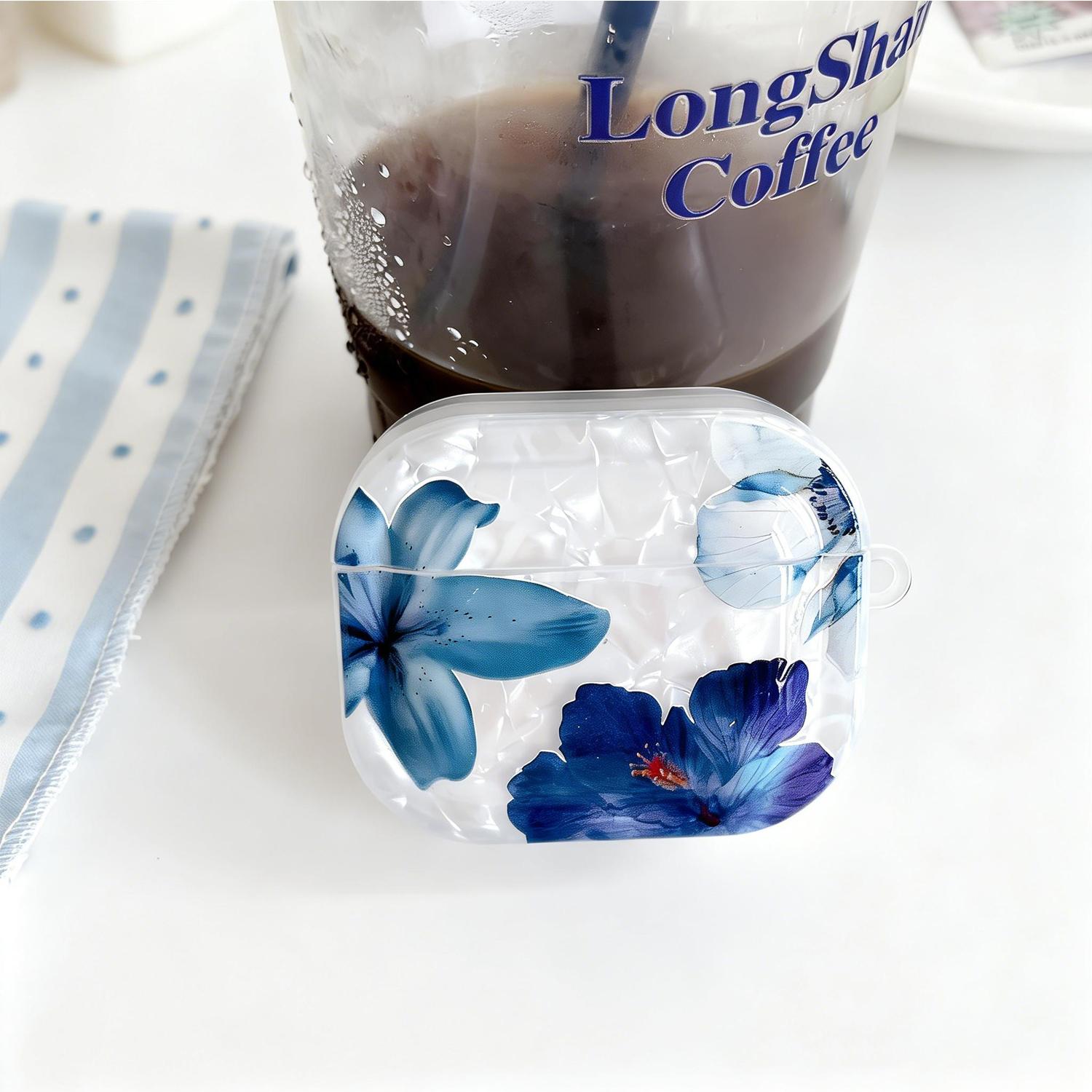 Compatible with Airpod Pro 3/2 Airpods 1/2/3/4 Case Cute White Marble TPU Protective Cover with Keychain Compatible with AirPods Pro Case for Girls Women