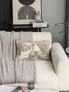 45x45CM30*50CM loop velvet pillow case, modern decorative square pillowcase, suitable for sofas, sofas, bedrooms and car living rooms.