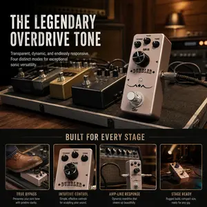 Dumbler Guitar Bass Effects Pedal, Enhance Your Sound with Professional Quality, Ideal for Musicians Seeking Superior Tone Control