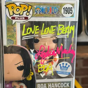 Boa Hancock Signed Funko Anime Action Figure, Toy Statue, Holiday Gift Action Figure Set