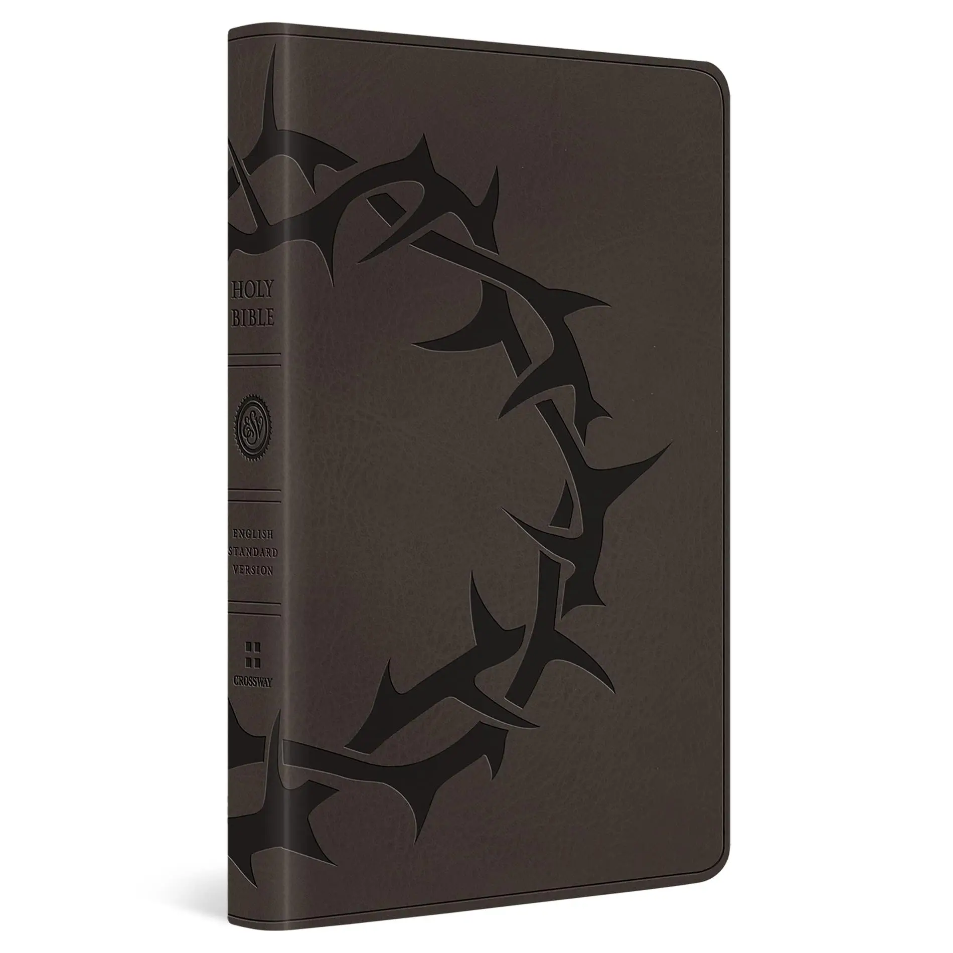 ESV Premium Gift Bible (Trutone, Charcoal, Crown Design) -- Esv Bibles - Bible