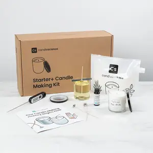 Starter+ Candle Making Kit | DIY Set for 6 Candles Gather & Glow Kit