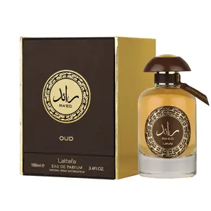Lattafa Raed Oud for Men Eau de Parfum Spray, 3.4 Ounce