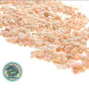 Sunstone Chips 3-6mm | 100% Natural Sunstone Crystal, Tumbled Sunstone, Polished Crushed Crystals for Orgone, Candles, Jewelry, Arts & Crafts