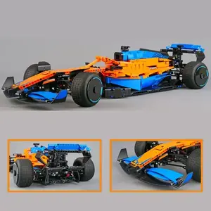 1431PCS Technical Mclaren's F1 Formula 1 Supercar Race Car Model 42141 Model Car Kit Building Block Bricks Toys for Kids Birthday Gift Boy Adult Birthday Christmas Gifts