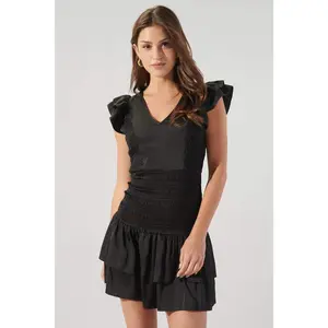 Jodi Satin Everleigh Mini Dress