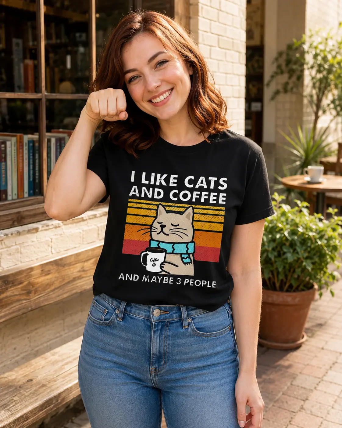 Women's 100% Heavyweight Cotton Graphic Tee - Short Sleeve Round Neck Lady Apparel, Relaxed Wear, Comfortable Premium Casual Top, Muppet, Bowknot, Custom, Slp, Cnashirt