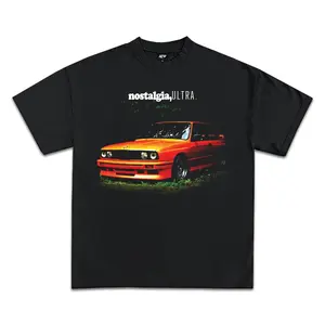 Frank Ocean Nostalgia Ultra Album Tee, Y2K Rap Streetwear T-Shirt, Unisex Crew Neck, Vintage Hip-Hop Graphic, Sports Style, Casual Cotton Fit