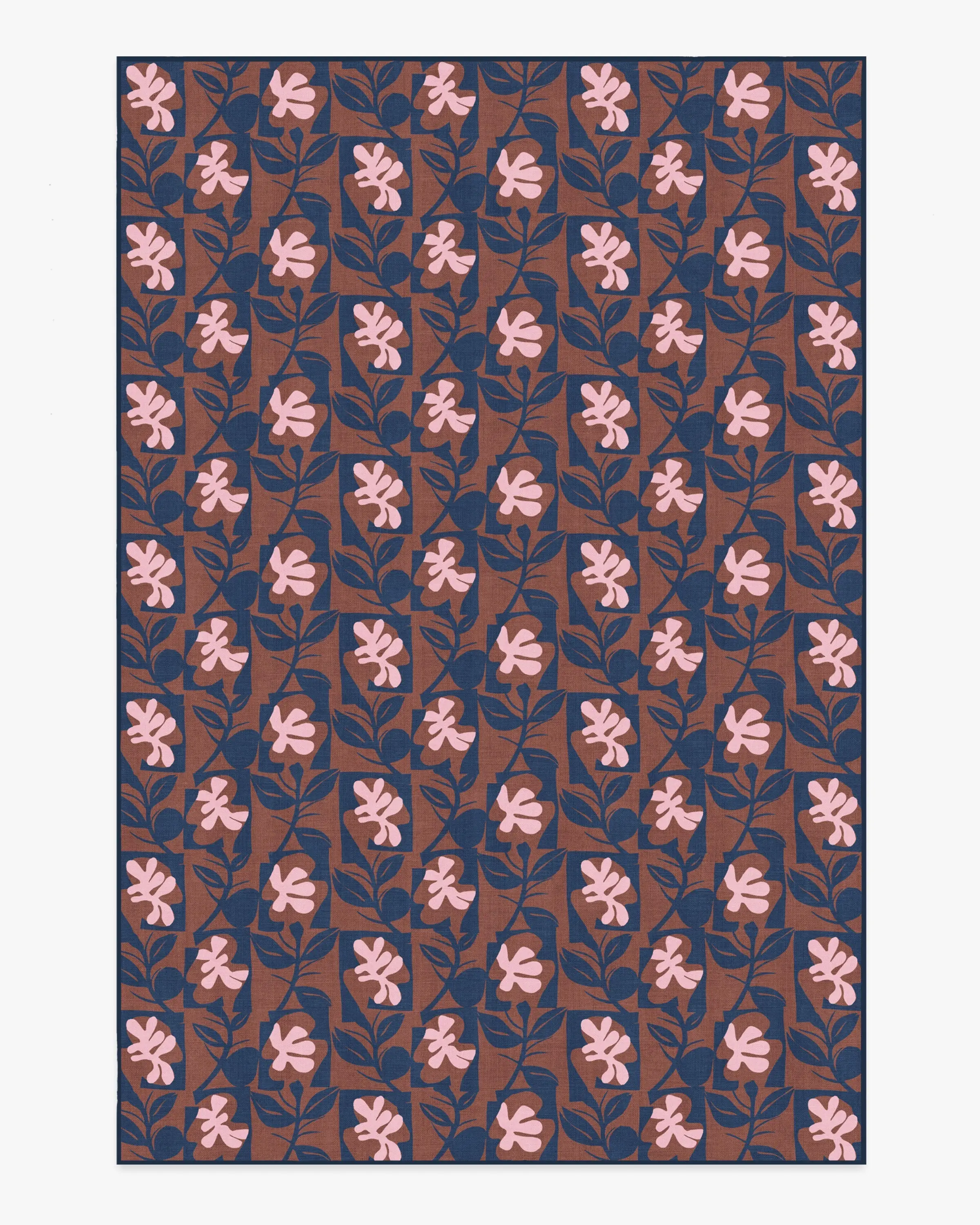 Naatit Rust Rug by Marimekko