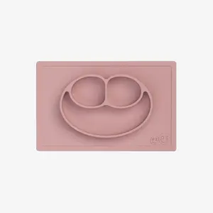 ezpz Happy Mat - All in One Suction Plate and Placemat for Toddlers