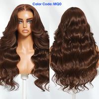 13x4 Loose Wave, Medium Coffee Brown