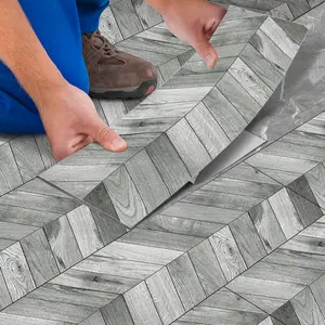 Self-Adhesive Removable Vintage Tile Backsplash, Waterproof and Oil-Resistant for DIY Kitchen & Bathroom, 5.9x11.8 Inch Wall Decor, Waterproof Wallpaper