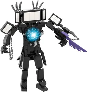 Toilet Blocks Toys TV Building Blocks Toys, Imaginative Construction Playset Blocks Action Figure,Birthday Building Blocks for Adults Kids Fans 575PCS