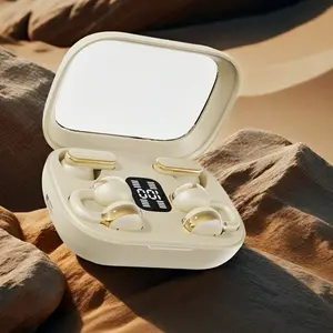 2025 New Design True Wireless In-Ear And Clip-On TWS Couples bluetooth Headset Mini Earbuds, Light Weight Earbuds Gaming HIFI Bass Stereo ENC HD Calling Earphones for Android & Iphone Sports