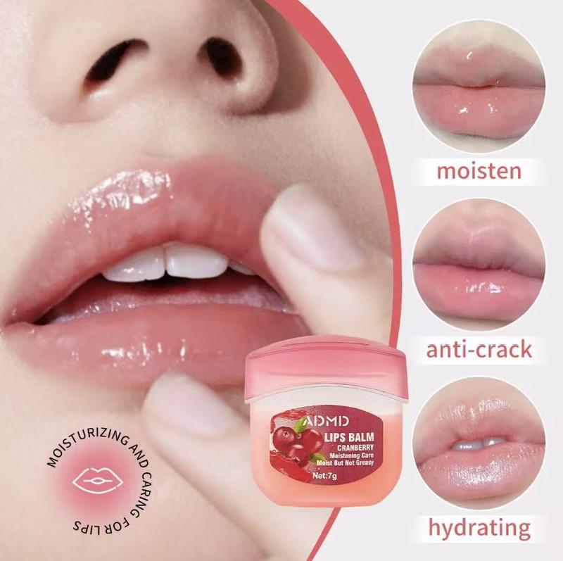 ADMD Fruit Flavored Lip Glosses &Night Balms Colorless Lipsticks MoisturizingNourishing Lip Masks Small Convenient PartySeasonal Gifts