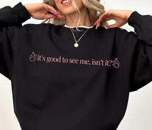 Glinda the Good Wicked Crewneck, No One Mourns the Wicked, Musical Theatre Sweatshirt, Unisex Oversized Shirt, Broadway Musical Gift Casual Cotton Hoodie