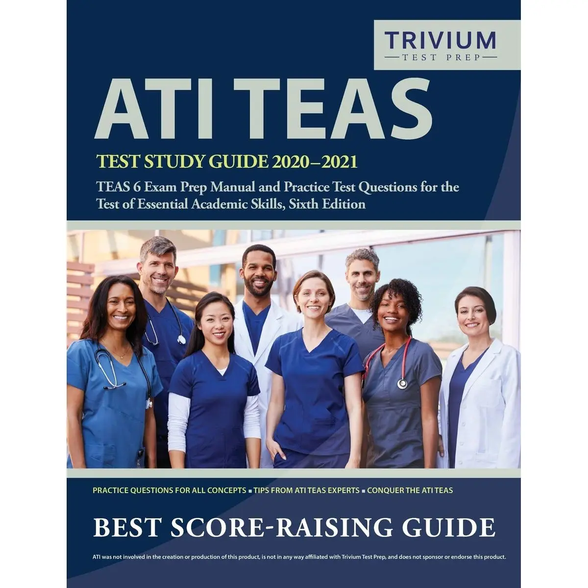 ATI TEAS Test Study Guide 2020-2021: TEAS 6 Exam Prep Manual and ...