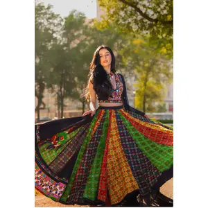Vibrant Multi-Color Full Flare Chaniya Choli