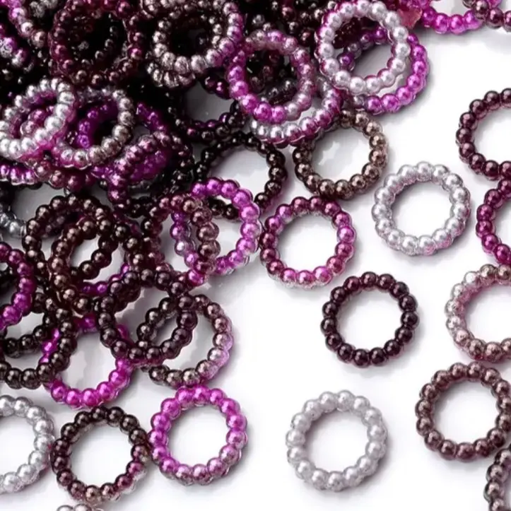 Spacer Beads SP102 | Acrylic Beads | Colorful Craft DIY | | Round Circle Beading