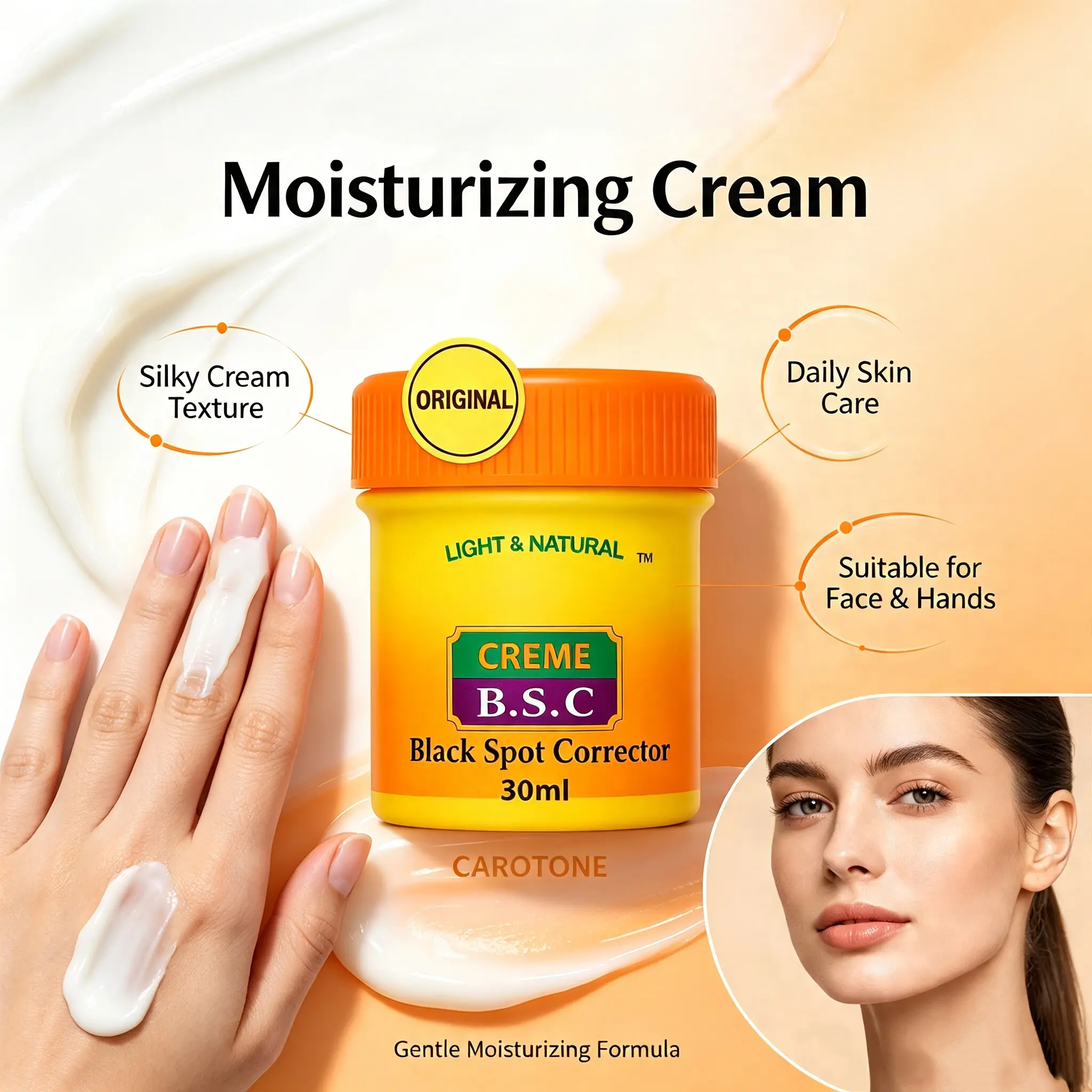 Daily Hydrating Dark Spot Remover Cream Smooth Silky Skin For All Skin Types