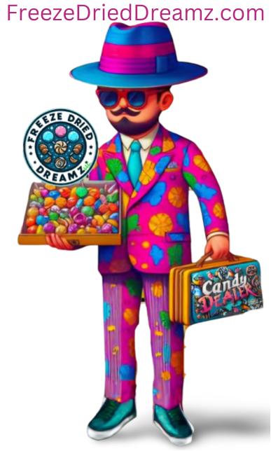 Freeze Dried Skittles (Regular Krunchiez) - Fruity Flavor, Gluten-Free, 10 Servings - Candy, Snack Candies Candies Snack, freeze dried candy, freeze dried skittles, sweet, crunchy Bonbon