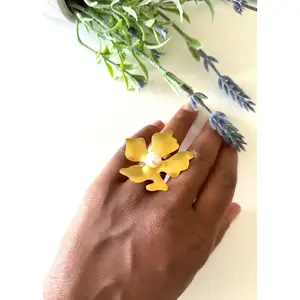 Orchid Pearl Ring