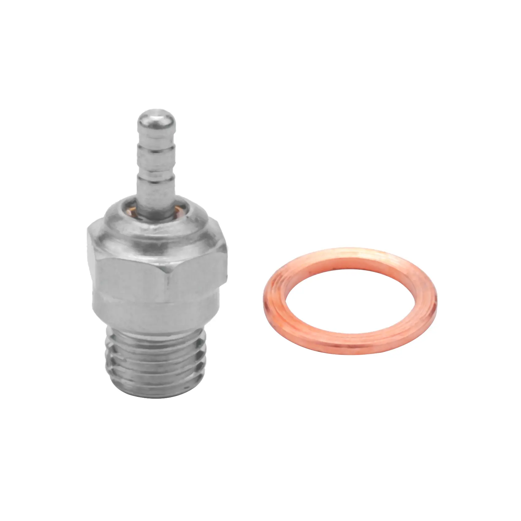 N3 Metal Glow Plug for HSP 70117, 1/10-1/8 RC Buggy Truck, Vertex SH Nitro 4C Engines, 5%-40% Nitro Fuels Compatible, Improves Idle, Features Longer-Lasting Element