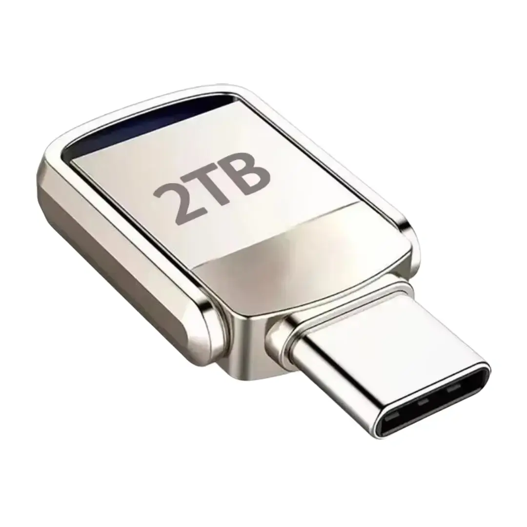 USB 3.2 Type-C Adapter Thumb Drive, USB External Memory for PC & Smartphone Storage, Universal Electronics Accessory for Outdoor Use, Usb C Thumb Drive
