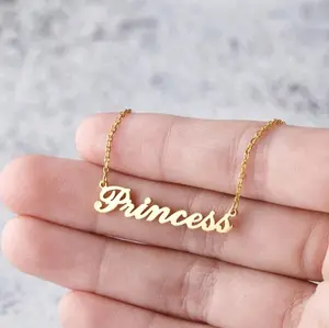 Poison Apple Custom Name Necklace