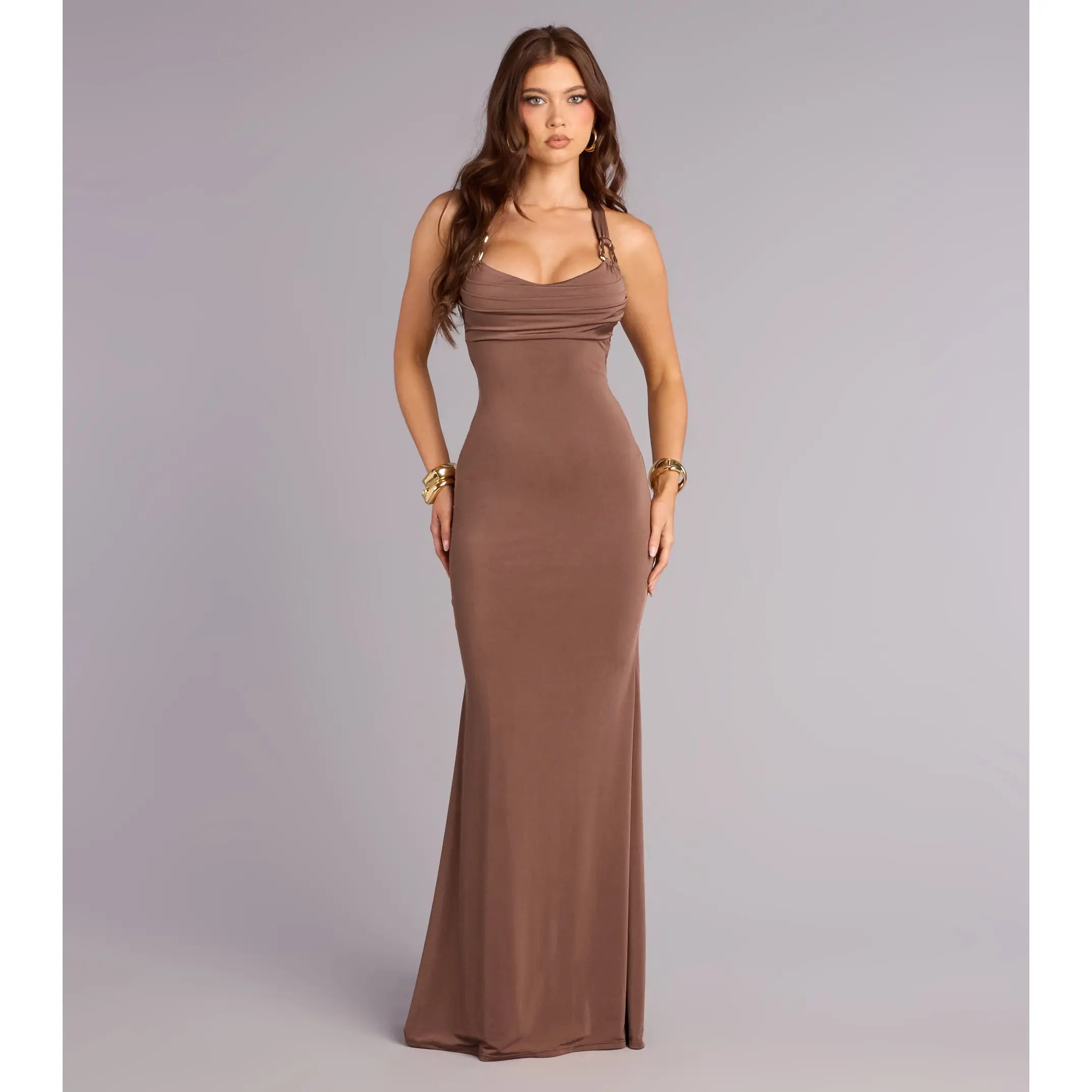 Kylie Strappy Mermaid Formal Dress