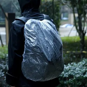 Outdoor backpack cover with double straps and adjustable straps - suitable for hiking, cycling - all-season protection, travel backpack