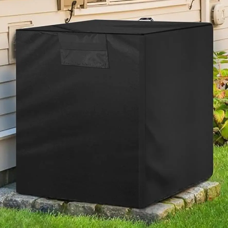 Central Air Conditioner Covers for Outside Units Heavy Duty Ac Cover for Outdoor Unit Square Winter Withstand The Rain and Snow