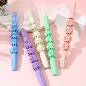 Wolf Fang Club Massage Roller for Leg Slimming & Calf Muscle Relaxation, Langya Club Deep Massage Yoga Tool, Compact Design