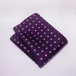 Purple Pocket Square