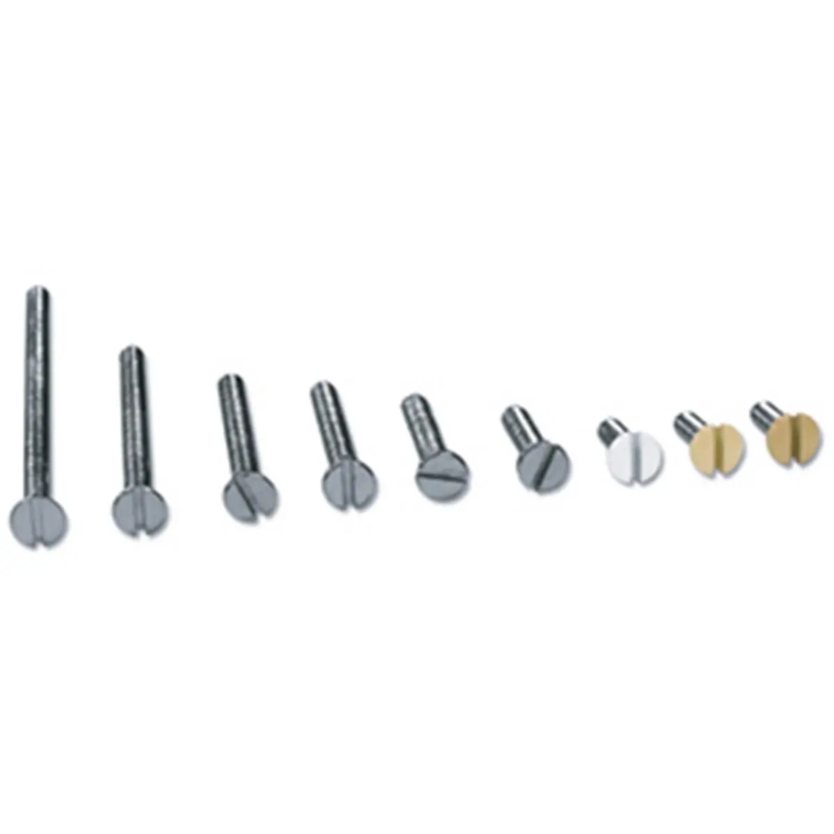 212 MAIN SK-632T Electrician Screw Kit, 120 pieces #6-32 Machine Screws with Phillips/Slotted Head for Sailing and Water Sports, Assorted Sizes, Slotted Heads, 1 In., Flat Head, Inches