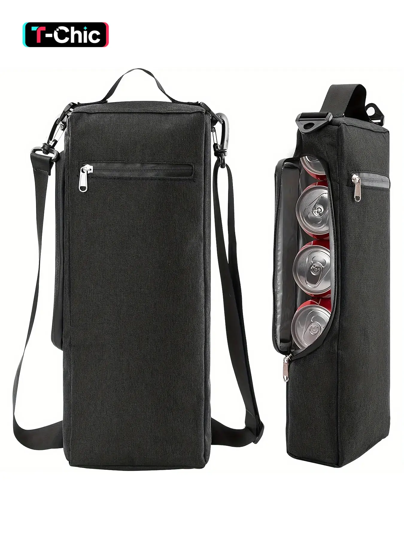 Golf Cooler Bag, Insulated Beer Cooler Bag, Drink Holder Bag, Golf Sports Bag, Lunch Bag for Men & Women, Golf Accessories for Men and Small Soft Cooler Bags, Durable Insulated Bag