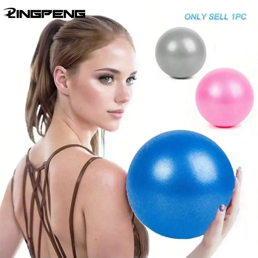 25cm Yoga Ball, Core Stability Exercise Ball for Home Gym & Pilates, Indoor Balance Fitness Equipment, Durable Design for Workout Training, Pilates Balls