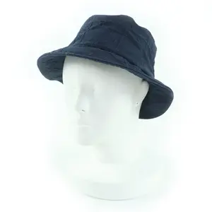 Pre-owned Dior Denim Small Leather Goods Christian TEDDY D Cannage bob hat