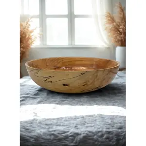11 x 2.8 Spalted Maple Bowl