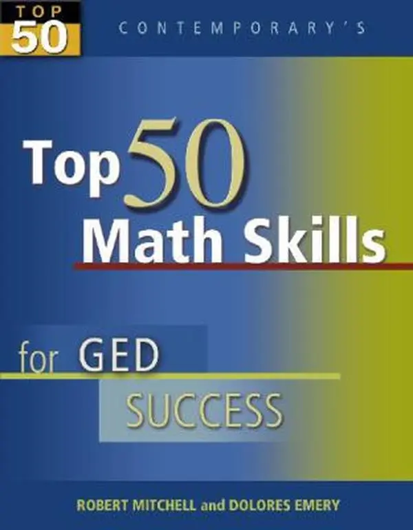 USED-Top 50 Math Skills for GED Success, Student Text Only by Mitchell, Robert (Paperback)