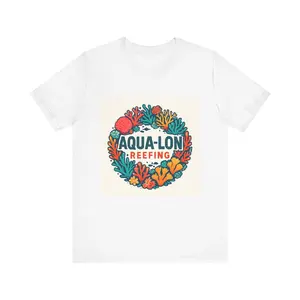 Aqua-Lon Reefing T-Shirt — Tropical Coral Reef Graphic Tee