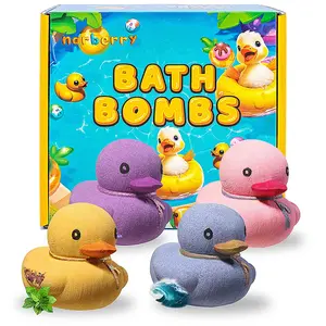Rainbow Bubble Bath Bombs Set, Colorful Foaming Bath Bombs, Stress Relief & Sleep Aid, Fragrant Bath Balls, Luxury Bath Essentials