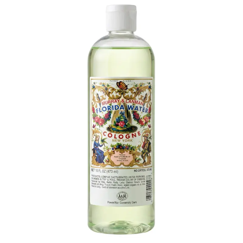 Florida Water Cologne 16OZ Murray & Lanman Original Protection Good Luck And Prosperity Daily Use Fragrance Aromatic Woody Fragrance Citrus