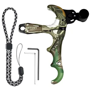 Rotatable Thumb Bow Release Adjustable Archery Trigger for Compound Bow