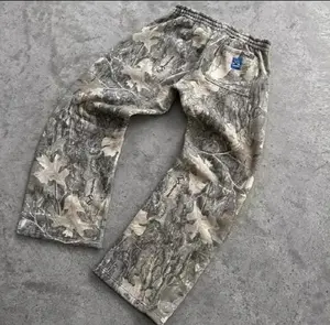 Men’s Woodland Camo Sweatpants - Comfortable Hunting & Outdoor Activewear